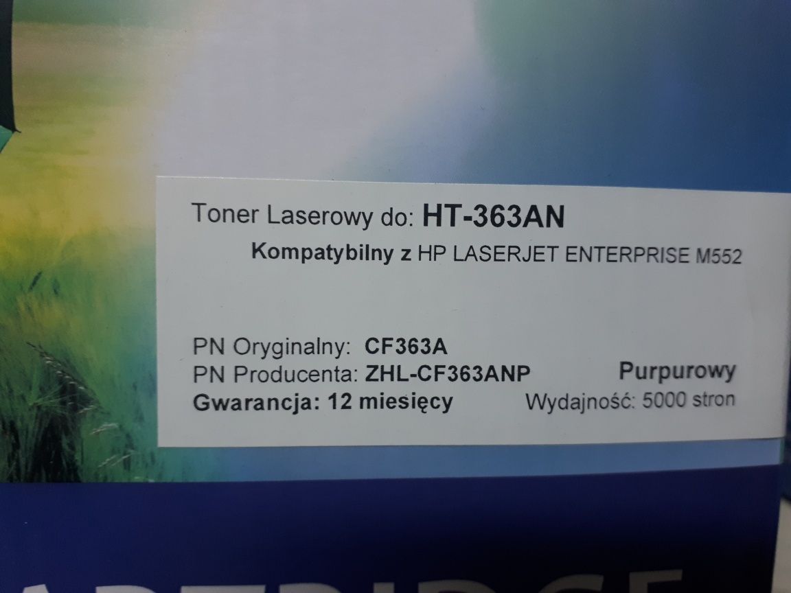 Toner zamiennik HP LaserJet -CF360-363 - komplet