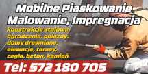MOBILNE Piaskowanie/Malowane/Renowacje