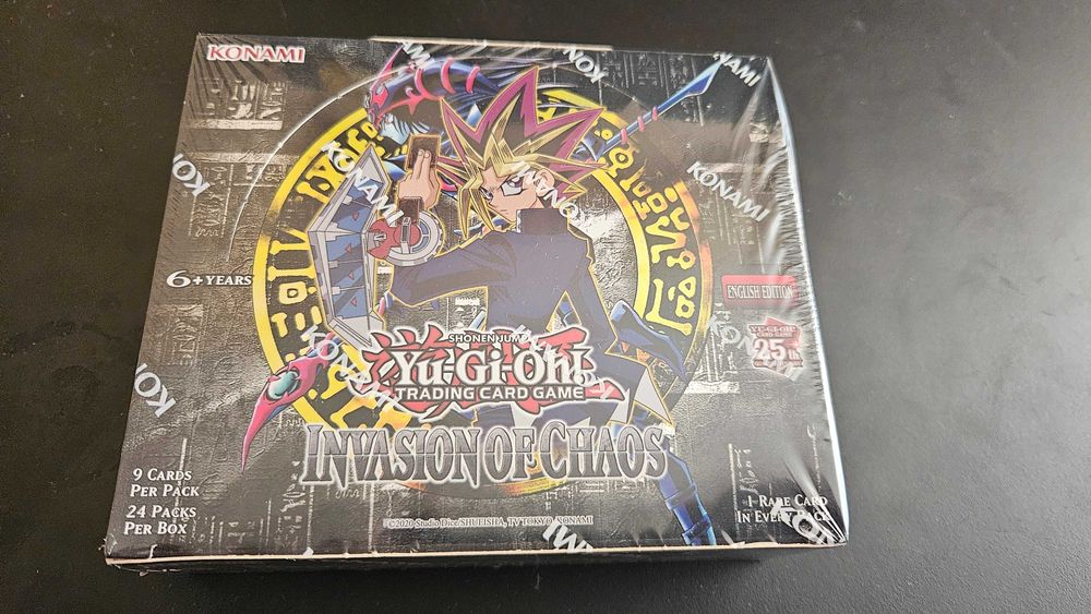 Yu-Gi-Oh! TCG: Invasion of Chaos Booster Box  25th Anniversary Edition
