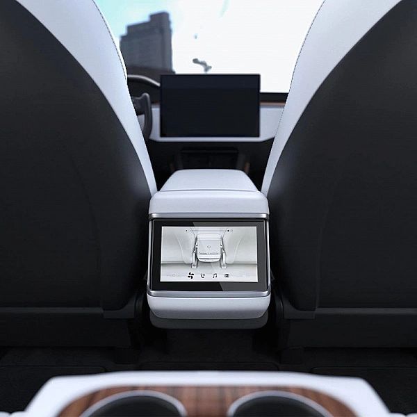 Szkło Hartowane Spigen Glas.tr Slim Tesla Model X 2022 / Model S 2021
