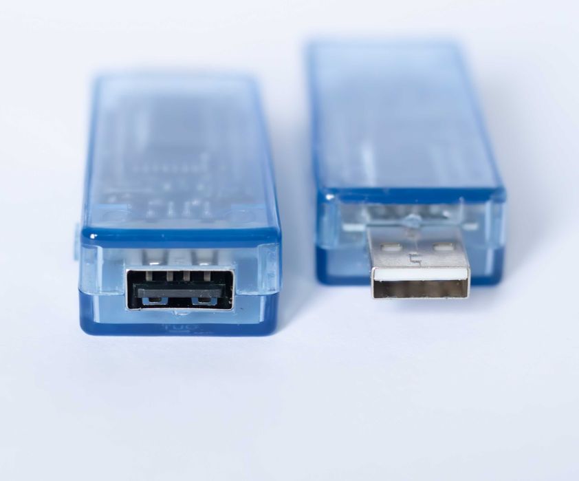 Вимірювач напруги, струму, ємності, тестер акумулятора, USB A - USB A