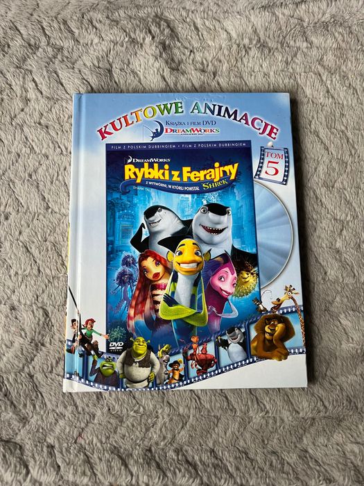 Bajka Rybki z ferajny DVD + książka