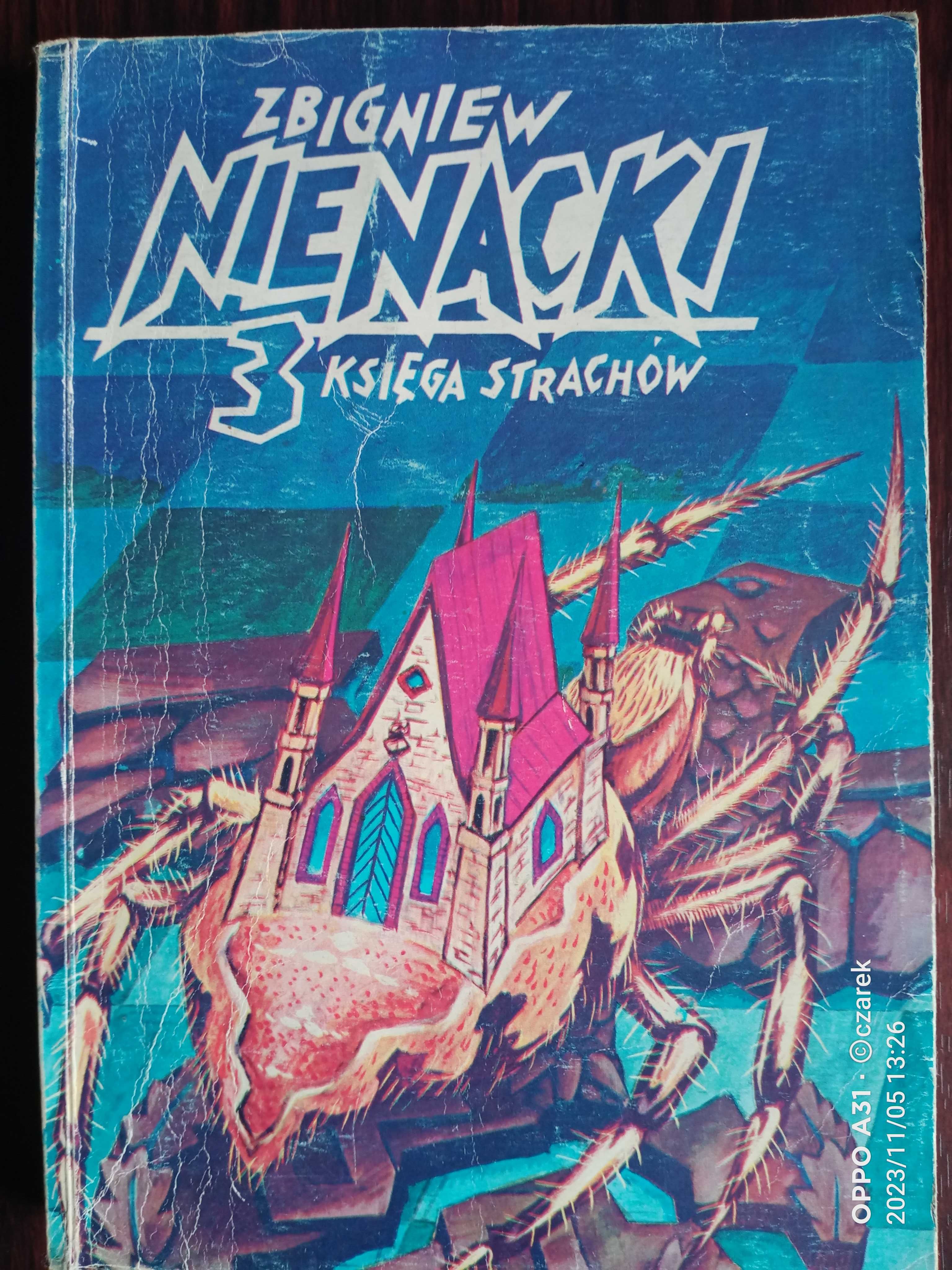 Zbigniew Nienacki - Księga strachów. Seria kolorowa, 1989 rok.