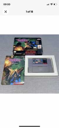 Unikat - Gradius III SNES NTSC - Super Nintendo - Konami 1991