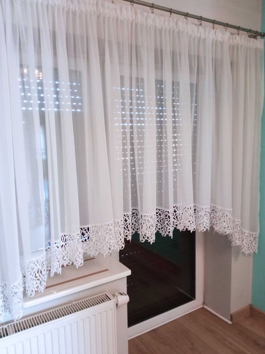 Firanka firana gipiura woal łuk 500 cm x 160 cm