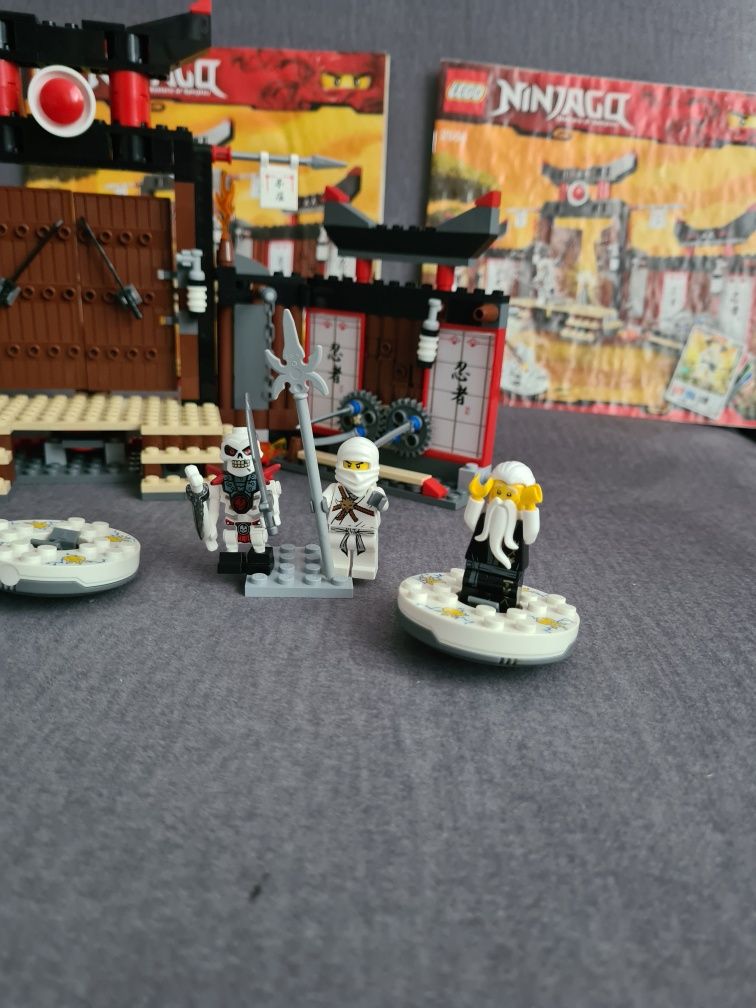 Lego ninjago 2504 + figurki oraz instrukcje