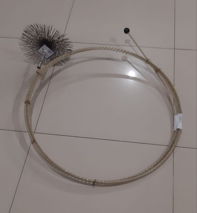 Pręt wycior do komina z włokna szklanego