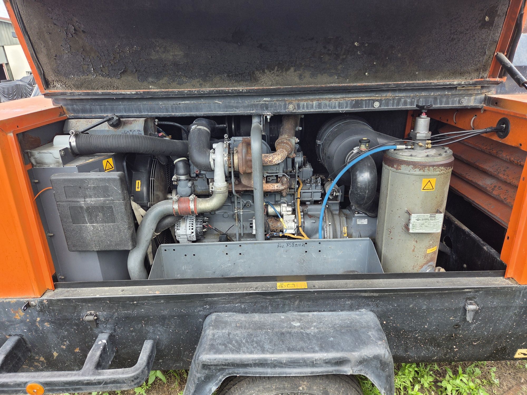 Kompresor Atlas Copco XATS 156 - 10 BAR 10m3/min