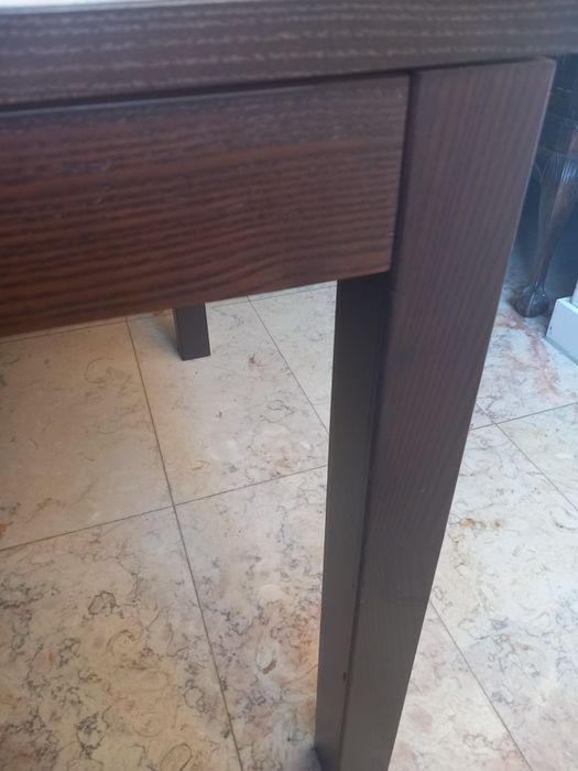 Mesa ikea extensível castanho- escuro