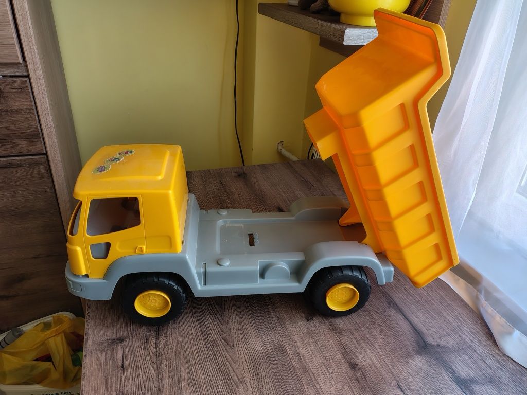 Zestaw 3 pojazdów budowlanych Wader + gratis