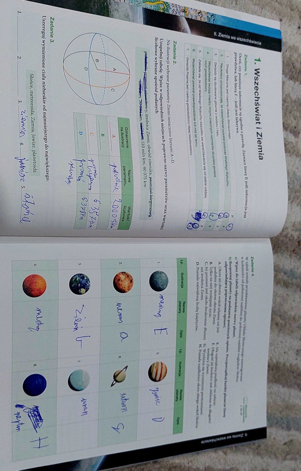 Oblicza geografii. Karty pracy ucznia 1. Zakres podstawowy