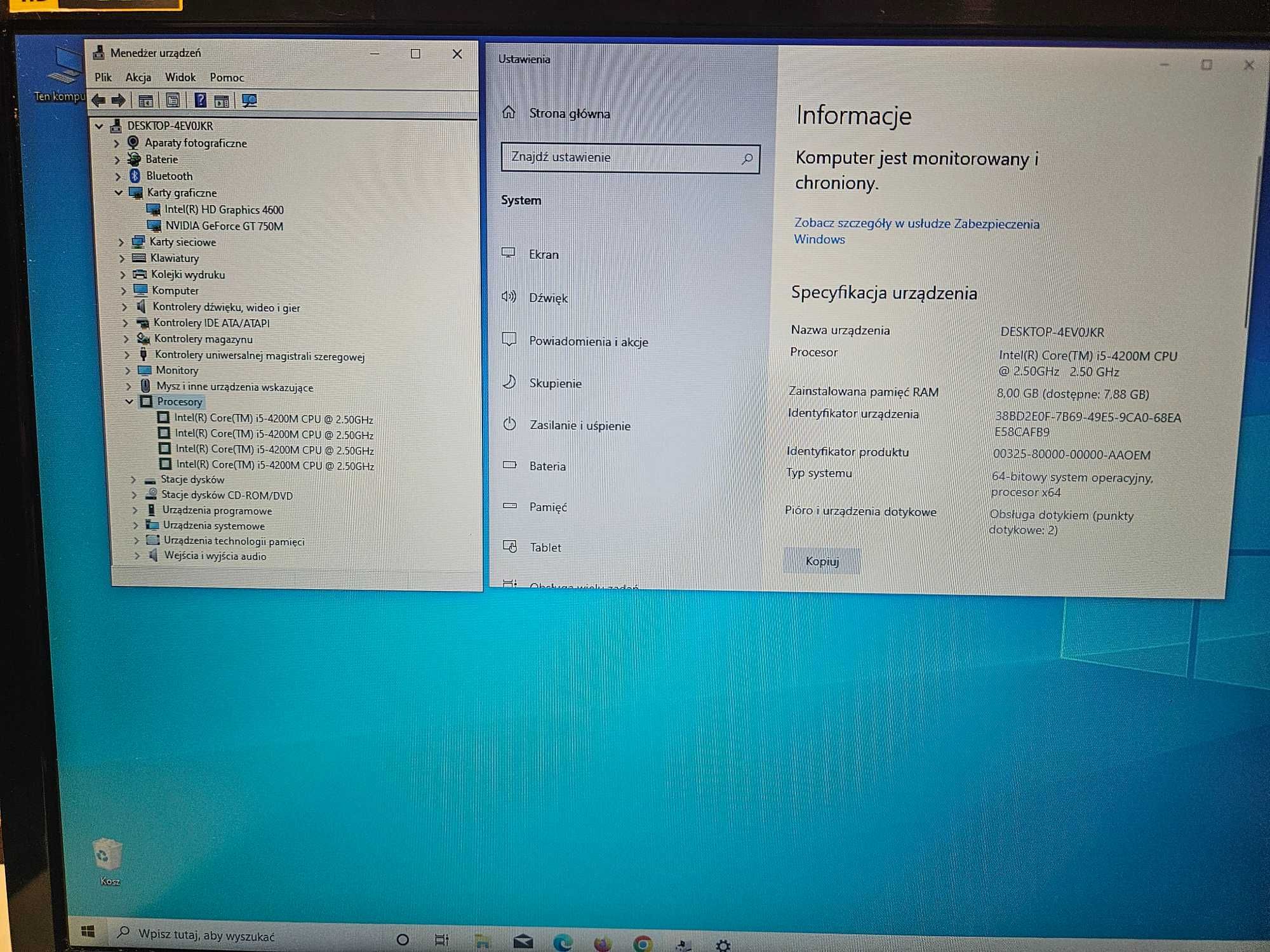Acer Aspire V-3-772 i5, Nvidia 750GT