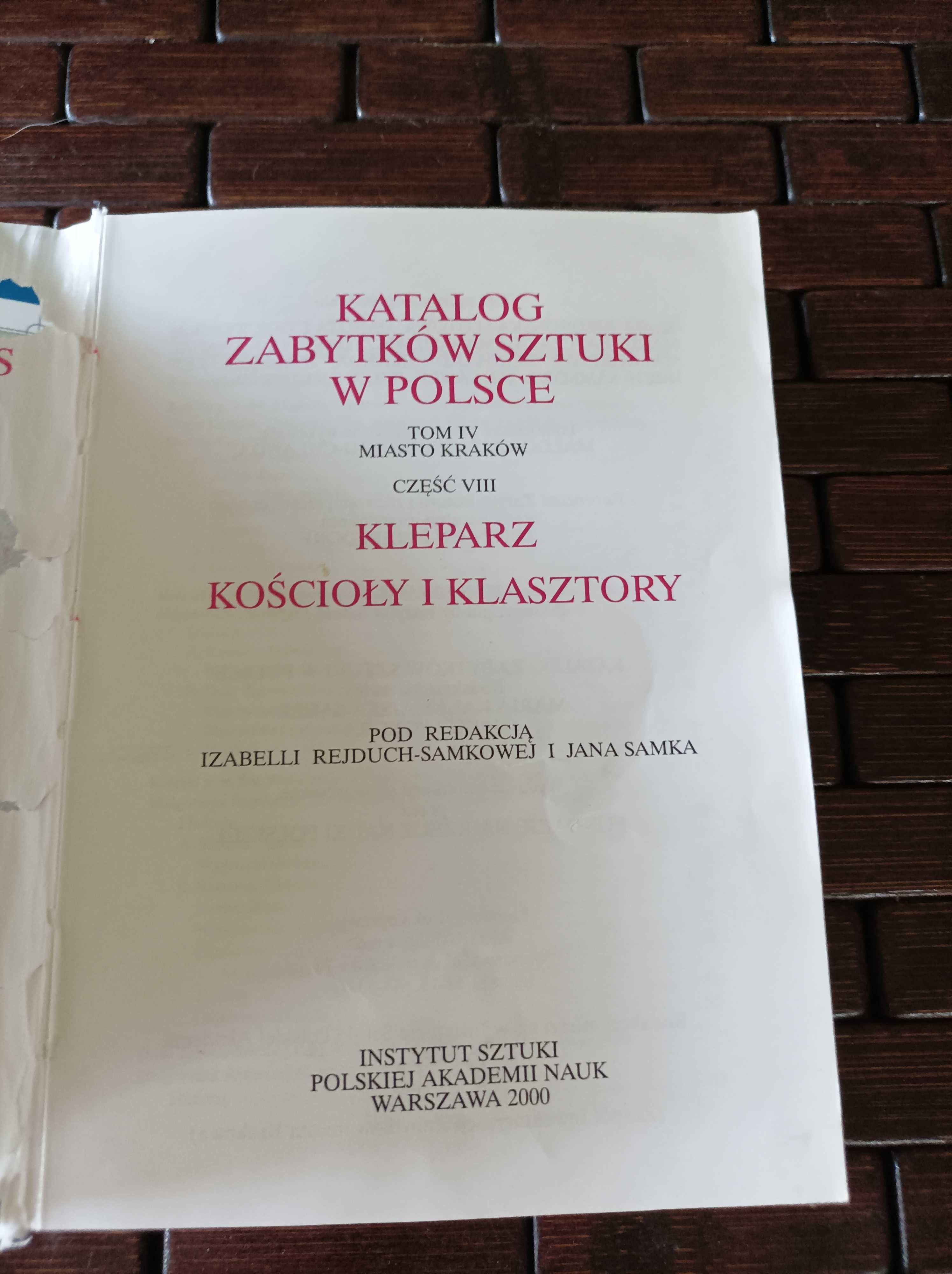 Reduch samkowska  katalog zabytków sztuki Kraków kleparz kościoły klas