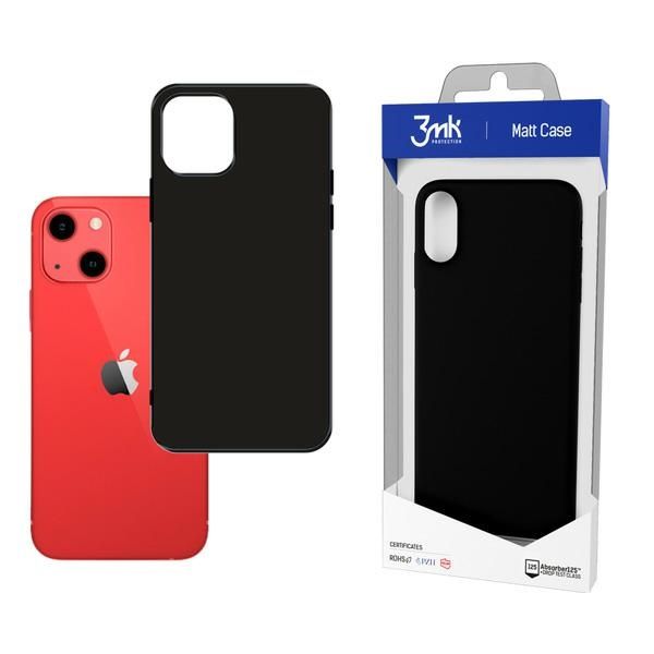 3MK Matt Case iPhone 13 6.1"             czarny/black