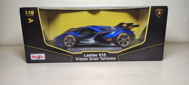 Коллекционная модель Lamborghini V12 Vision GT Maisto 1:18