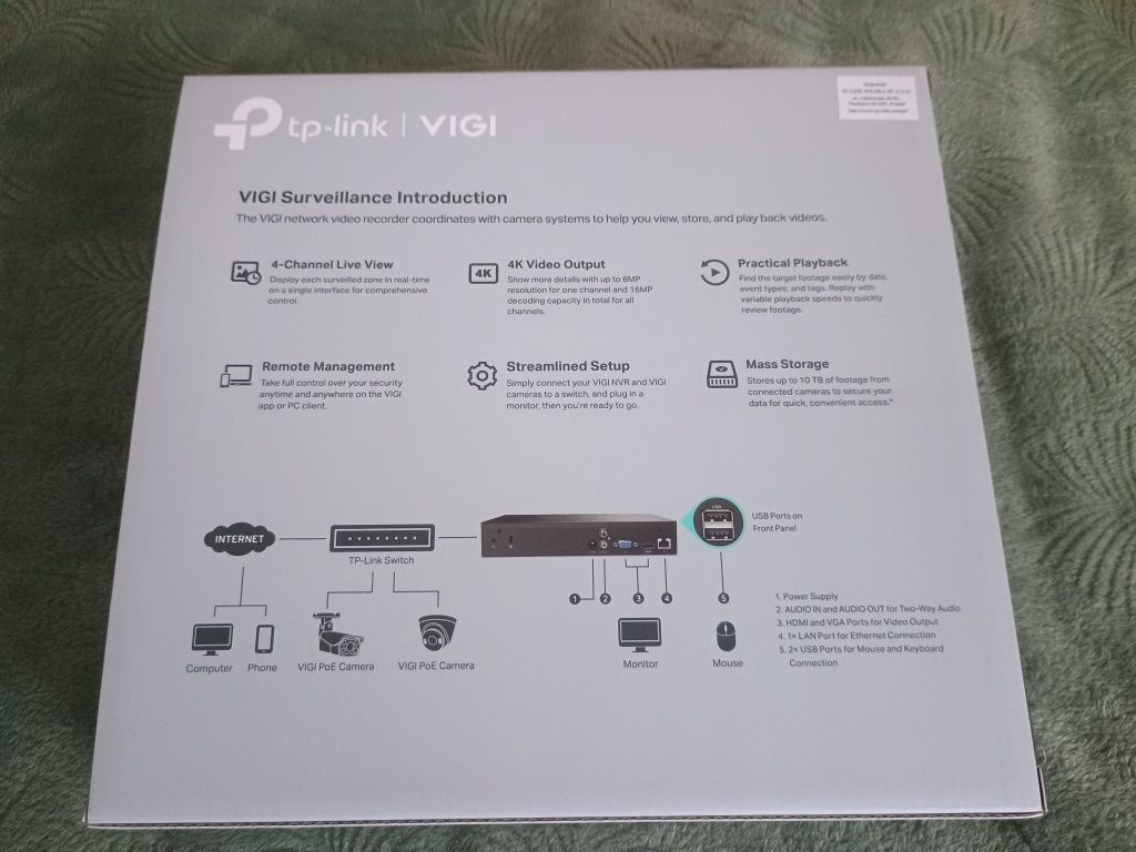 Vigi tp-link nvr1004h
