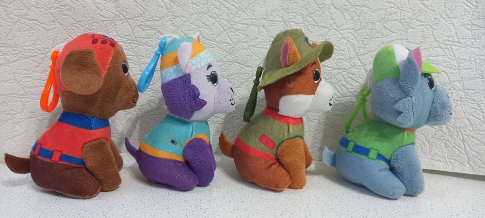 Брелки Зума,Эверест,Трекер,Рокки Щенячий патруль