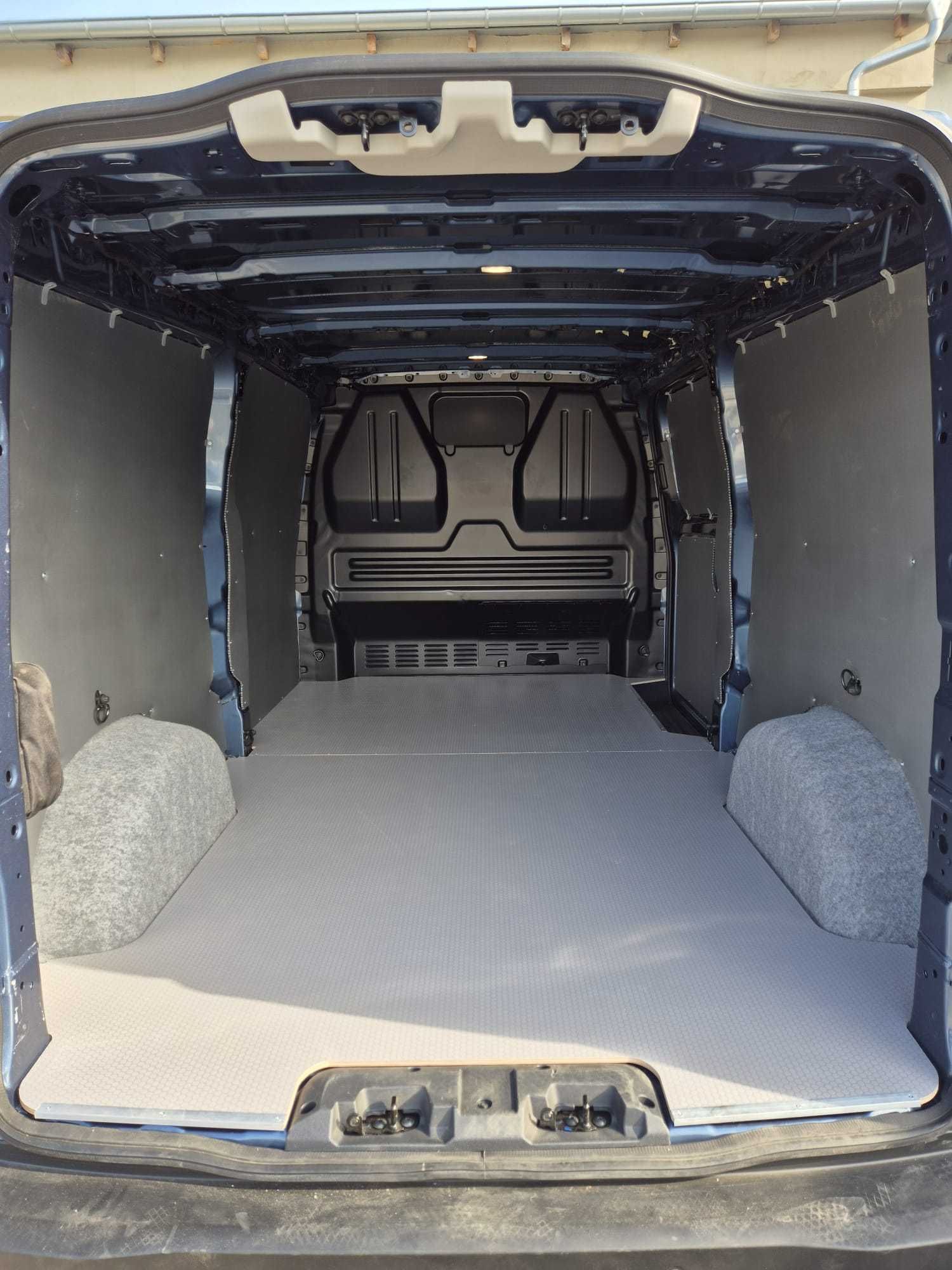 Zabudowa paki Ford Custom, CUSTOM II, VW T7 sklejka, podłoga boki