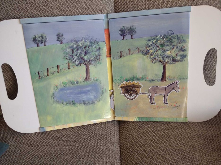 Mały laptop, zabawka edukacyjna +  Zabawka magnetyczna