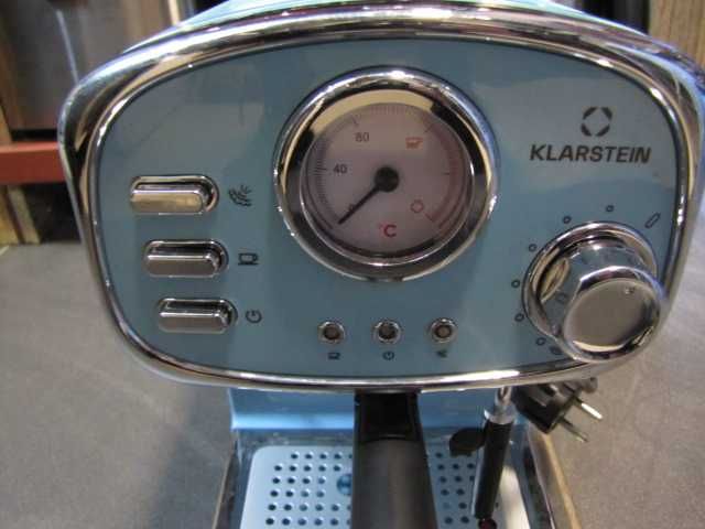 Ekspres do kawy styl retro ciśnieniowy Klarstein Gusto 1100W 15 barów