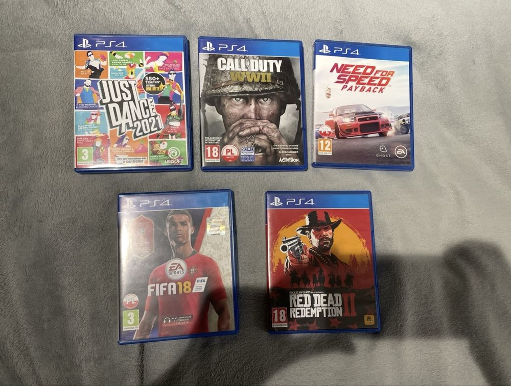 Ps4 slim 1tb gry gratis rdr2 cod fifa