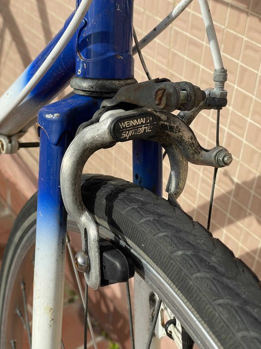 Bicicleta de estrada vintage dos anos 80