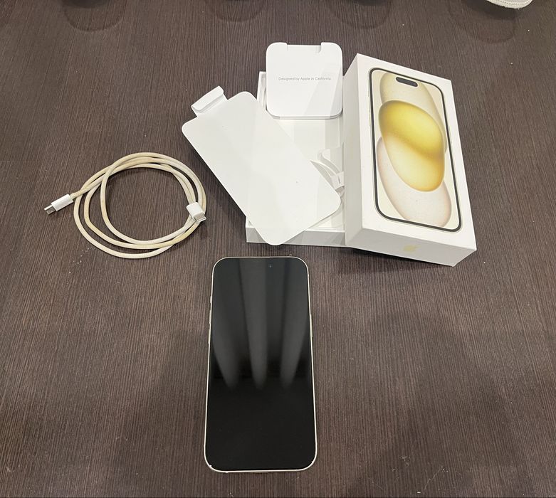 iPhone 15 128GB Yellow Amarelo Desbloqueado - Como Novo