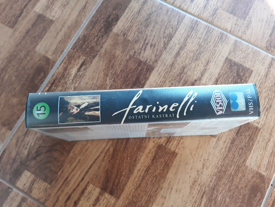 film Farinelli Ostatni Kastrat kaseta video VHS