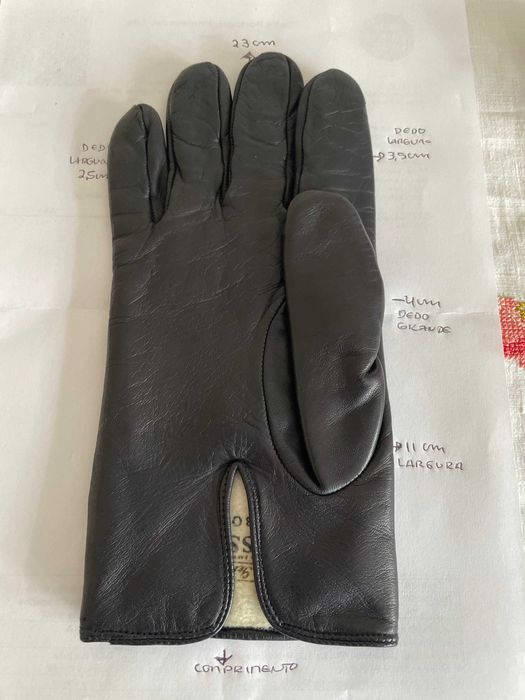 Luvas senhora pele genuina ULISSES