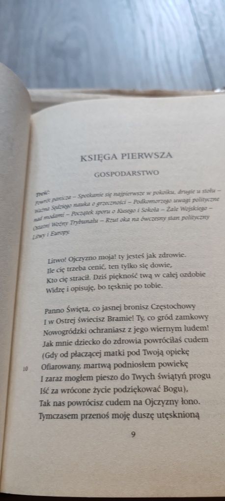 Adam Mickiewicz Pan Tadeusz
