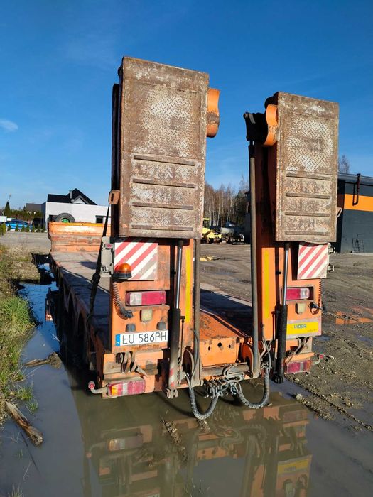 Naczepa niskopodwoziowa 4-osiowa