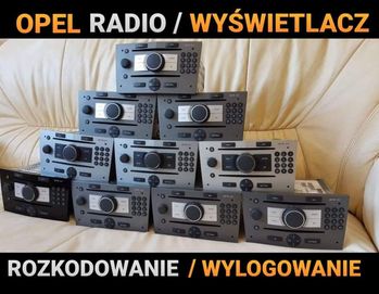 Odblokowanie rozkodowanie radia Opel CDR2005, CD70, DVD90, CD30MP3 !