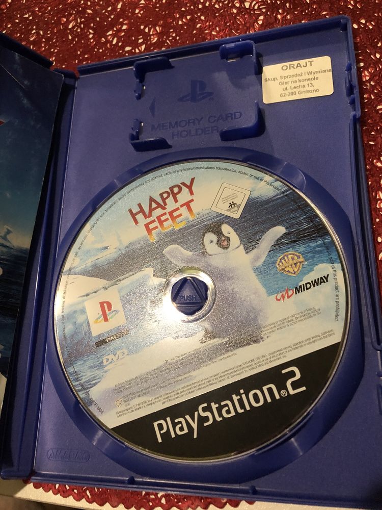 Gra na PS2 "Happy Feet"