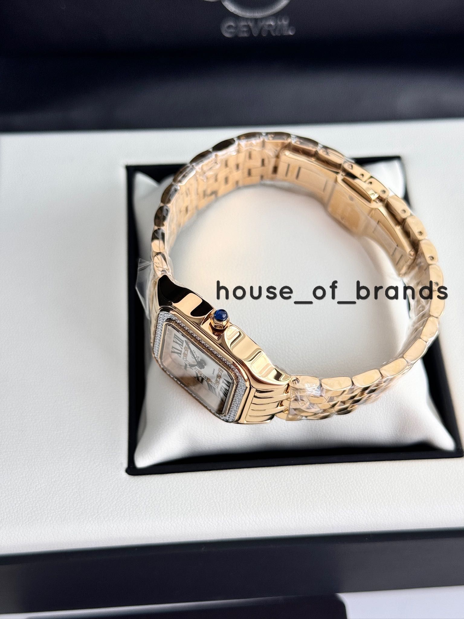 GV2 Milan Diamond 12112 жіночий годинник Cartier Panthere женские часы