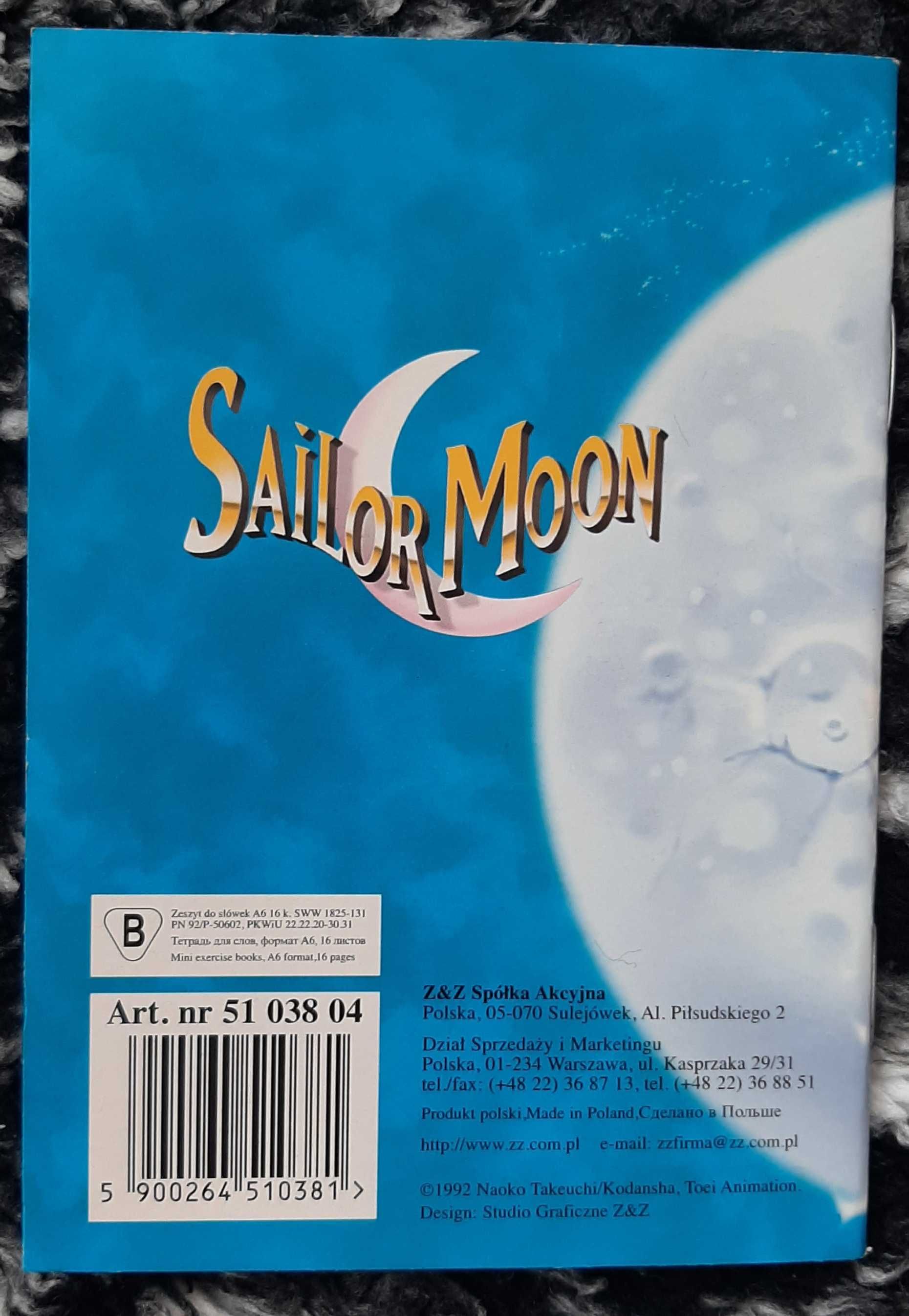 Sailor Moon / Czarodziejka z Księżyca NOTES Sailor Stars