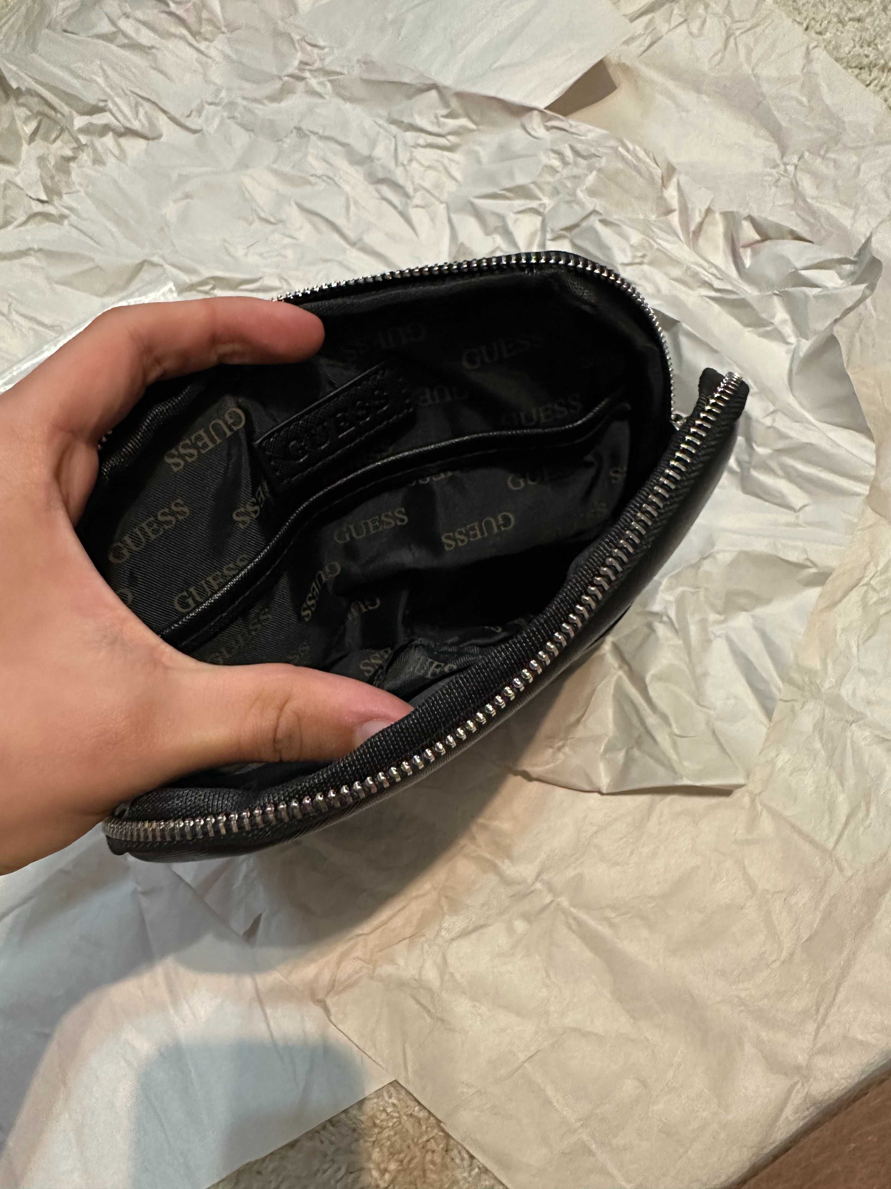 Сумка Guess Vezzola, мессенджер, мужская сумка через плечо, барсетка.