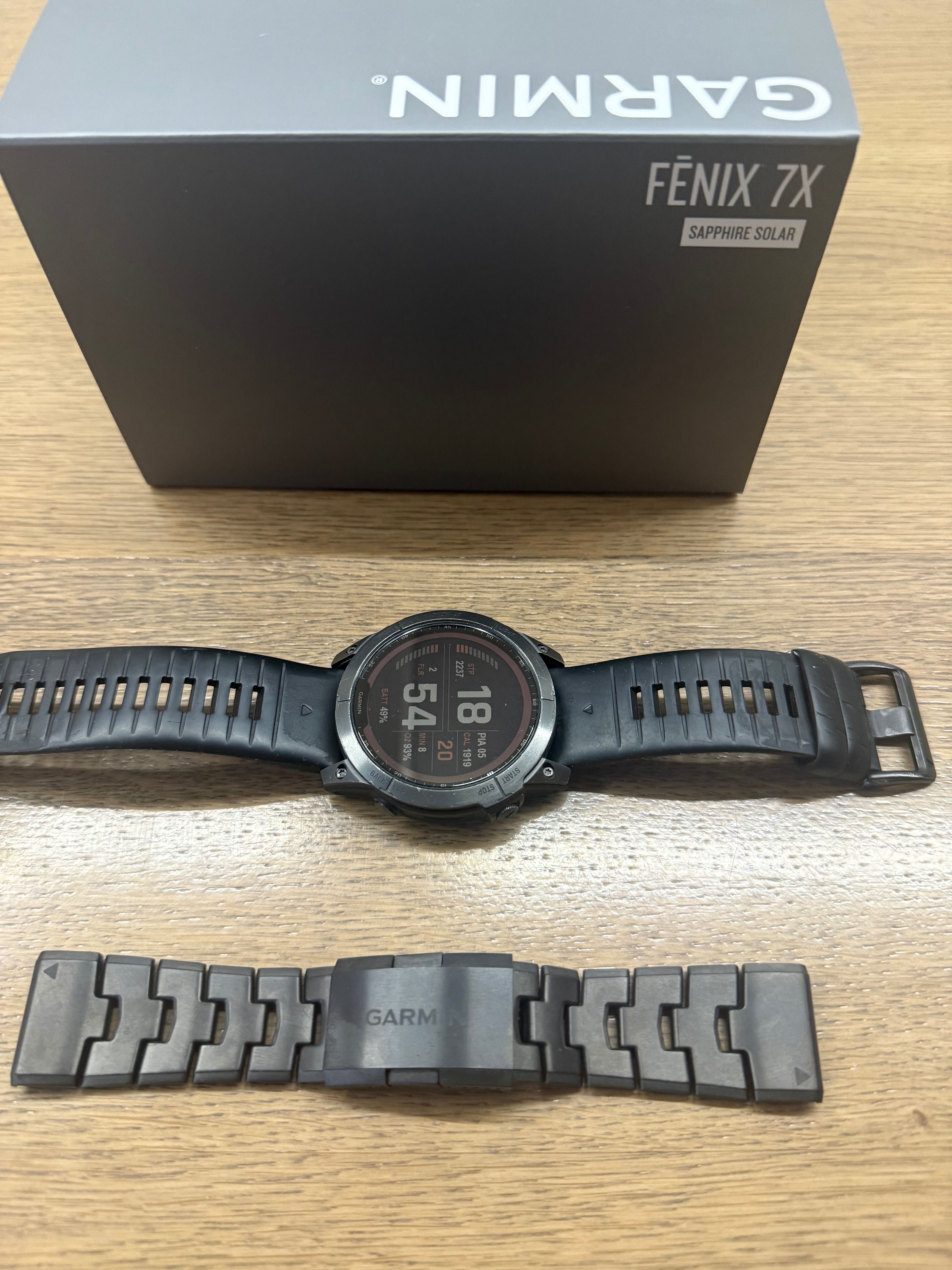 Garmin Fenix 7X Sapphire Solar Titaniun  51mm