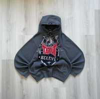 tapout zip hoodie rap sk8 vintage