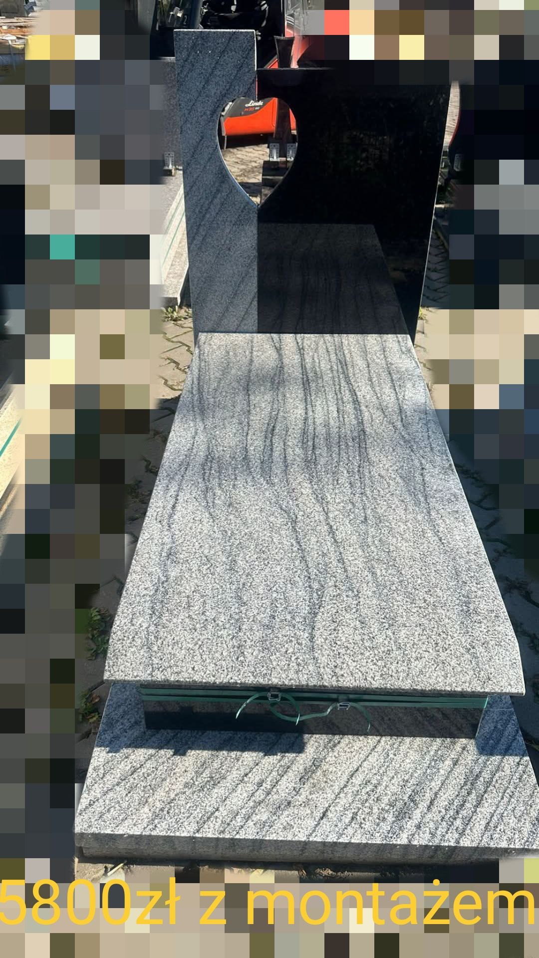 Nagrobek  Granitowy