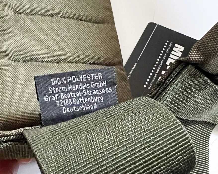 Модульний тактичний пояс олива/чорний MOLLE MIL-TEC