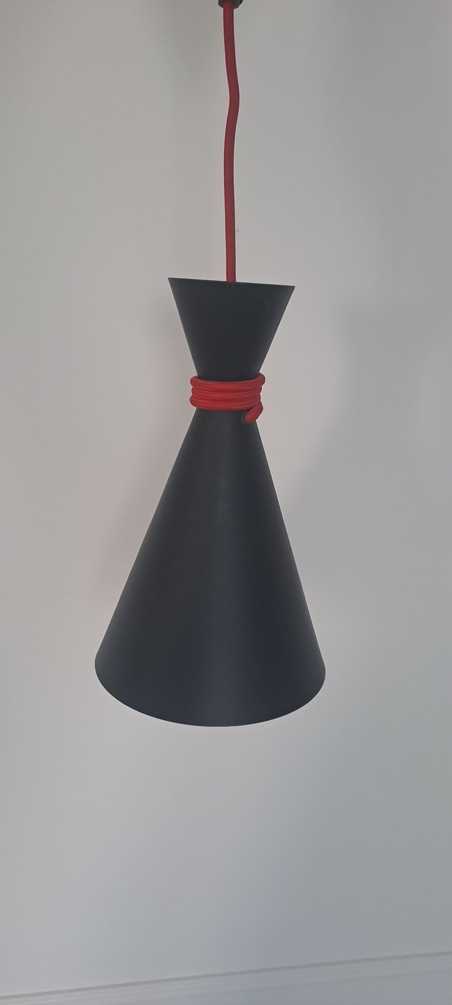 Lampa wisząca czarna, metalowa,styl LOFT