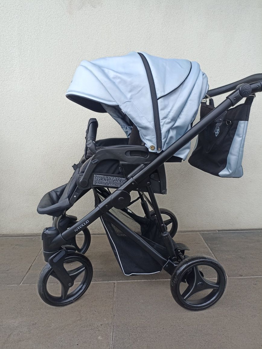 Wózek 4/1 Bebetto nitello baza ISOFIX fotelik maxi Cosi