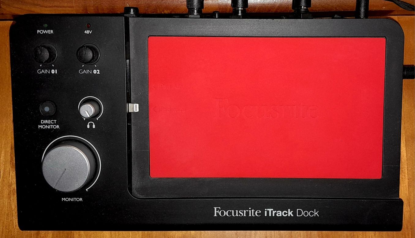 Focusrite iTrack Dock em excelente estado!