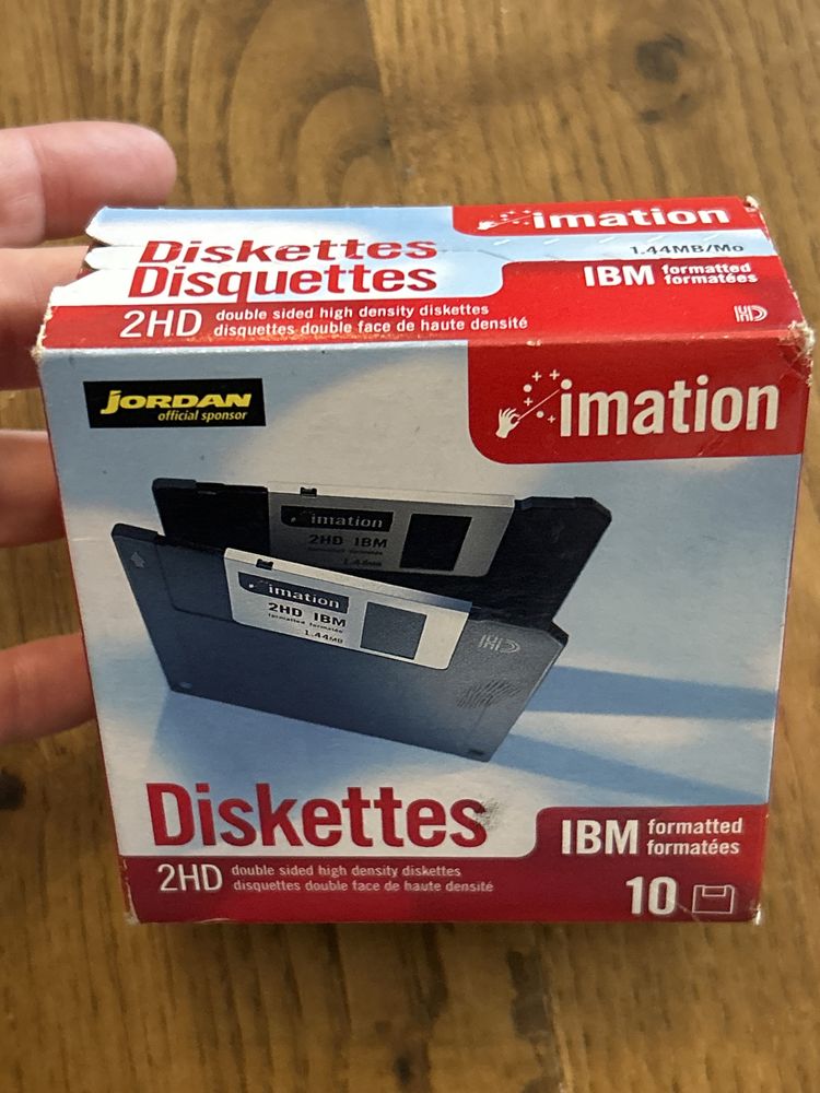 Disketes IBM 5.25 e 2HD cassete metal type iv disquetes diskette