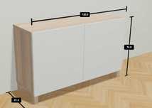 Móvel aparador IKEA BESTA 2 portas