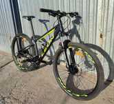 Leon XC-80 HDD 2021 27.5" 16" антрацит-жовтий + паспорт