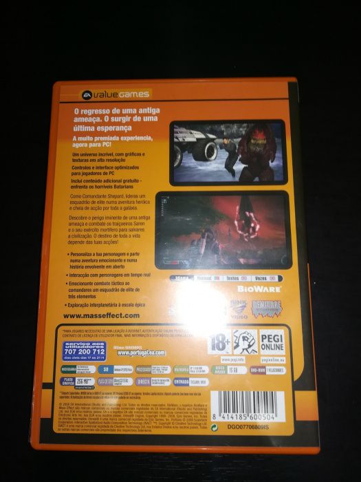 Jogo PC - "Mass Effect" (Optimo Estado)