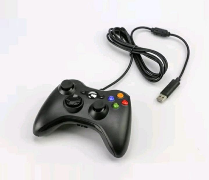 2x Pady Xbox 360 Biały / Czarny Nowy Wysyłka OLX