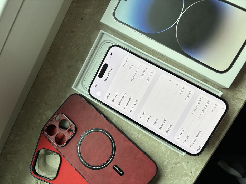 Iphone 14 pro max 128gb / idealny stan