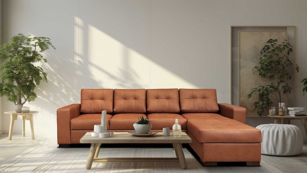 Narożnik skórzany 270x170 i inne sofa narożna rogówka 100% SKÓRA NATUR
